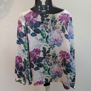 Floral Print Women's Top